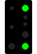 Hauptsignal (Frei mit 60 km/h)