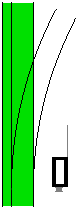 gemischtspurige Weiche