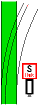 gemischtspurige Weiche